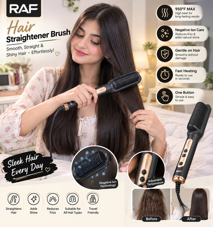 Hair Straightener Brush